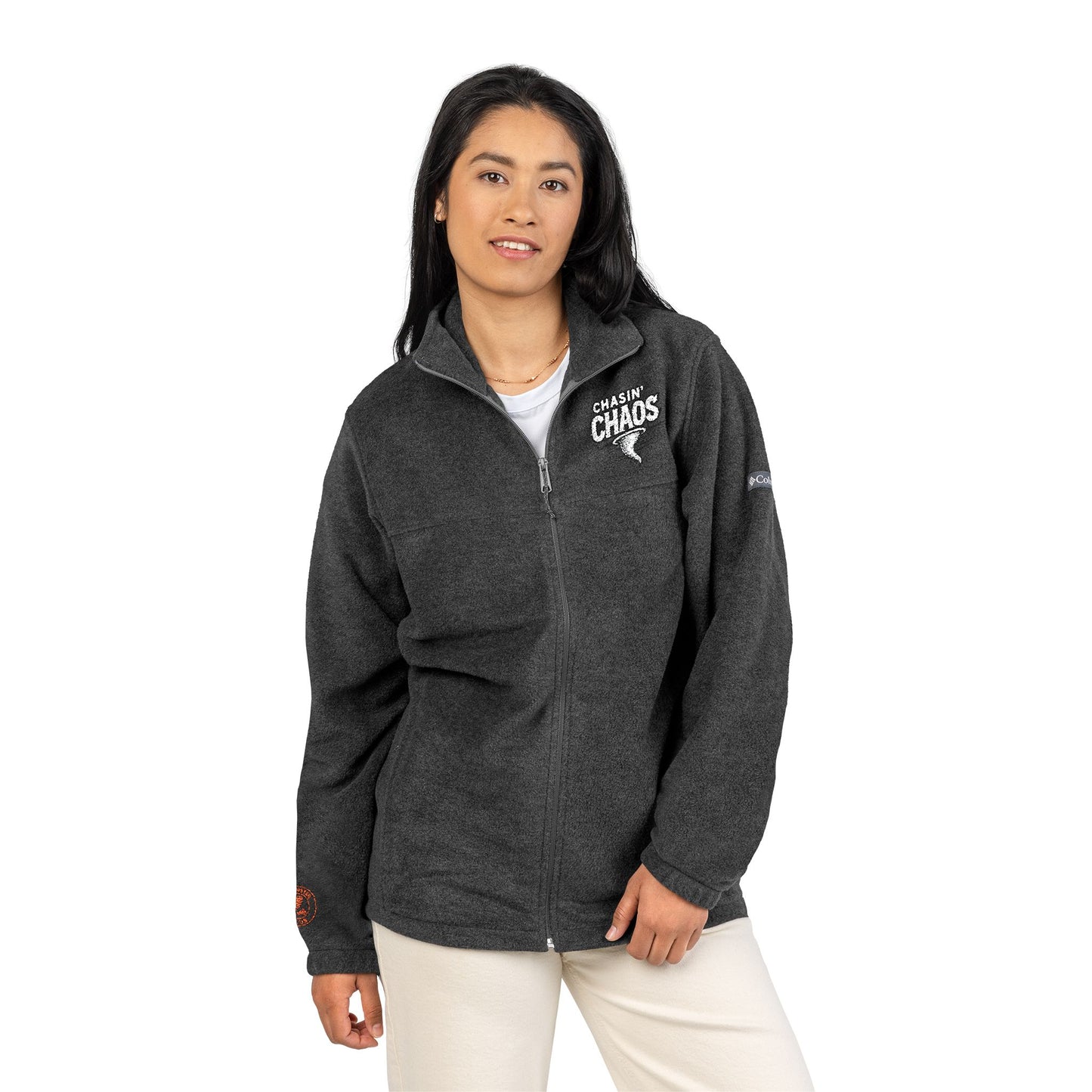 Chasin Chaos NSC Collection Unisex Columbia Fleece Jacket - Never Stop Chasing
