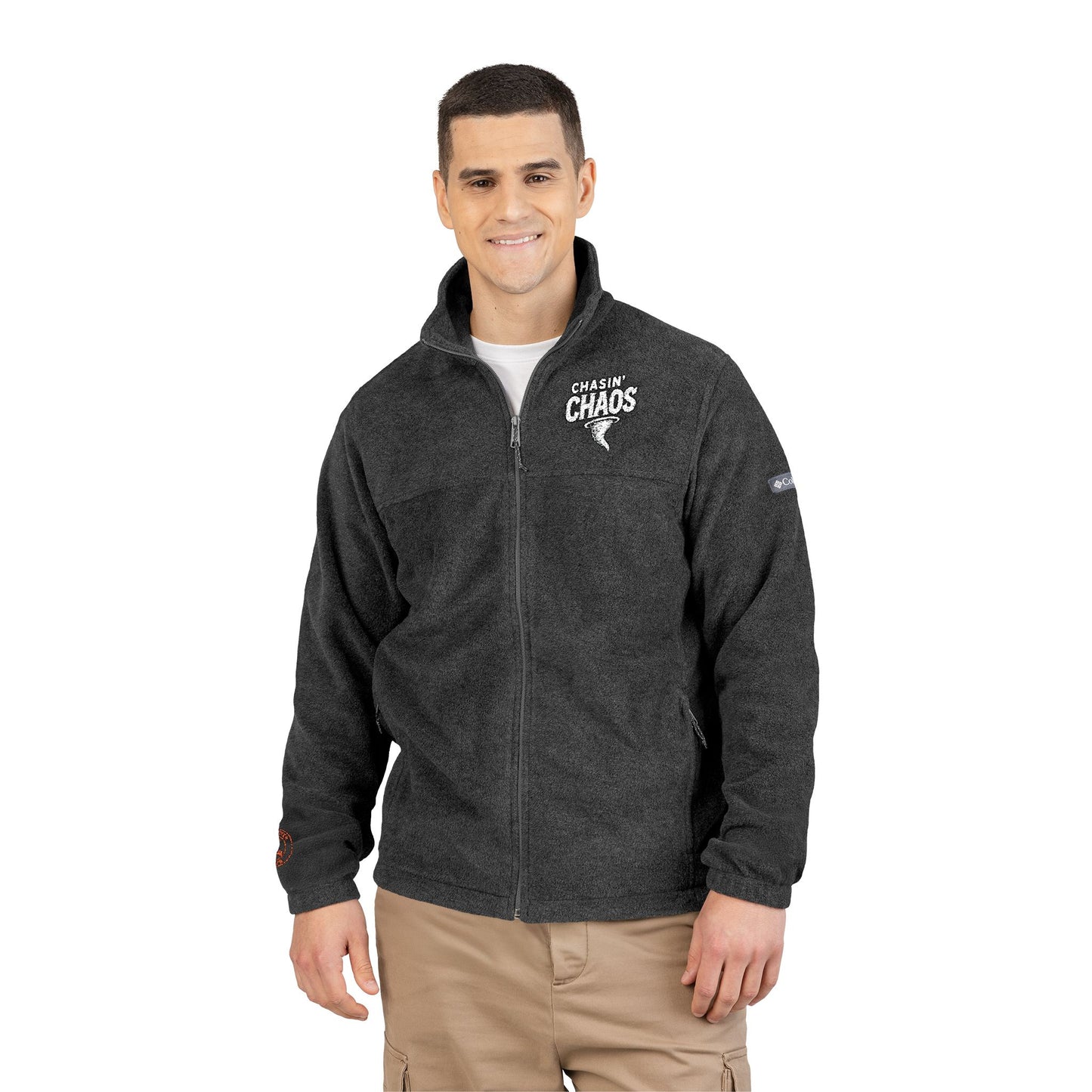 Chasin Chaos NSC Collection Unisex Columbia Fleece Jacket - Never Stop Chasing