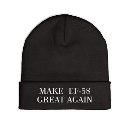 Embroidered Knit Beanie - Make EF-5s Great Again