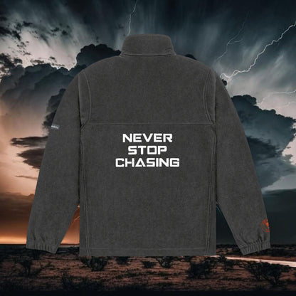 Chasin Chaos NSC Collection Unisex Columbia Fleece Jacket - Never Stop Chasing