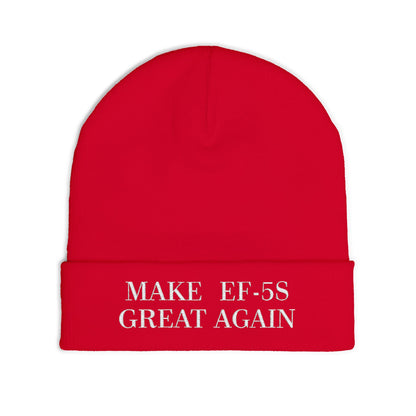 Embroidered Knit Beanie - Make EF-5s Great Again